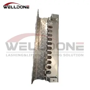 68″ H x 80″ W Aluminum Cab Rack with Top Mount Tarp Tray and Chain Hangers For Semi Truck