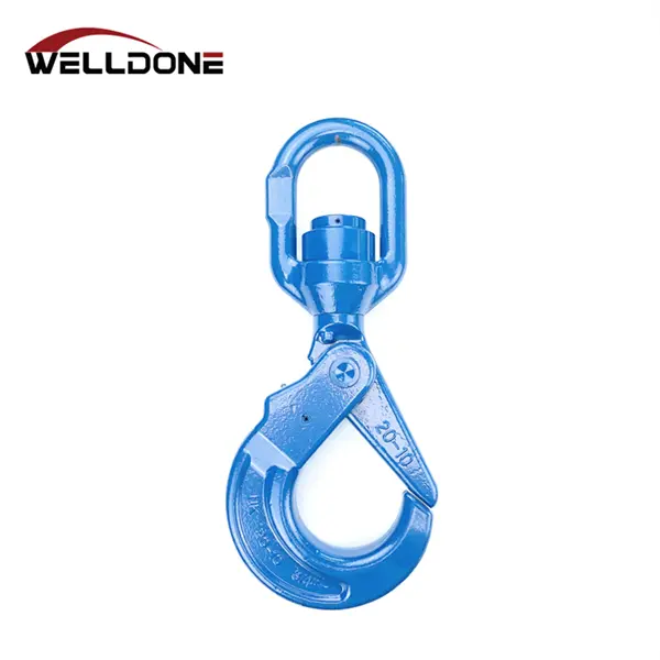 G100 Special Swivel Self Locking Hook with Bearing for Lifting Featured Image