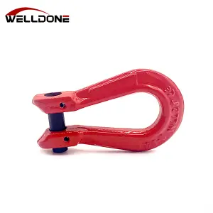 G80 Forged Clevis Long Shape Omega Link Ring for Lifting Chain Sling