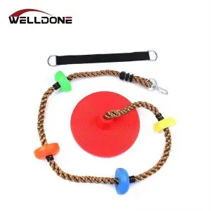 Outdoor Children EVA Soft Board / Full Bucket Toddler / Nest / Round Rectangle Platform / Disc Rope Tree Swing