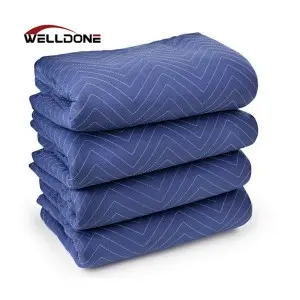 72”x 80” Anti slip Non woven fabric polyester moving blanket
