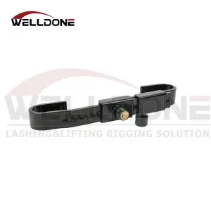 Hardened Steel Container Security Lock with Key Adjustable Truck Door Padlock