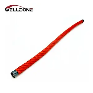 16mm 6 Strand Polyester Steel Core Combination Rope for Playground Climbing Net