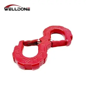 Off-road Vehicle Recovery 3/8″ Forged Alloy S Shape Towing Winch Shackle Hook 33000LBS
