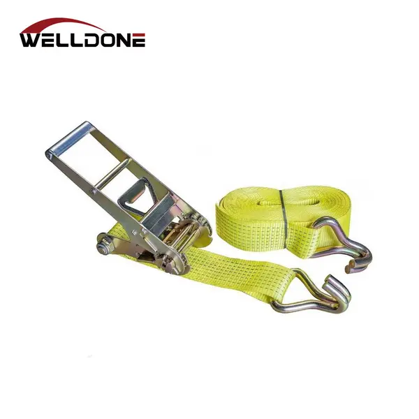 75MM ratchet strap with double J hook