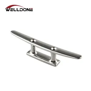Marine 316 Stainless Steel Rope Mooring Cleat For Yacht