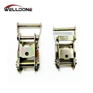 1.5inch 38MM 2T / 3T steel handle ratchet buckle for lashing strap