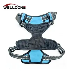 Adjustable Reflective Soft Padding No Pull Dog Harness