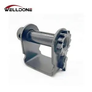 Low Profile 4″ Bottom Mount Slider Notched Sliding Winch for C Channel Track