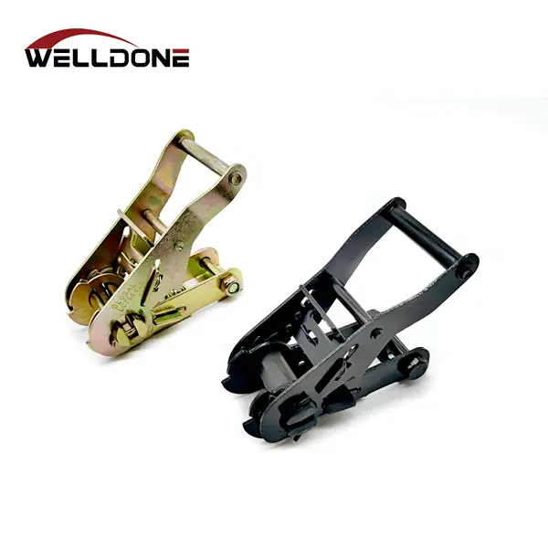 28MM steel handle ratchet buckle