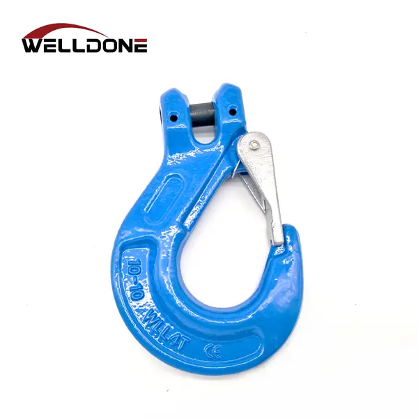 G100 Forged Chain Clevis Sling Claw Hook with Casting Latch Featured Image