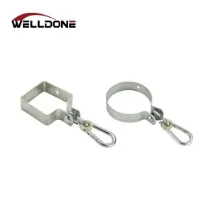 Galvanized Zinc Plated Square Round Type Swing Hook Hanger for Wooden Beam