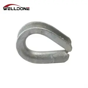 US Type G414 Extra Heavy Duty Wire Rope Thimble