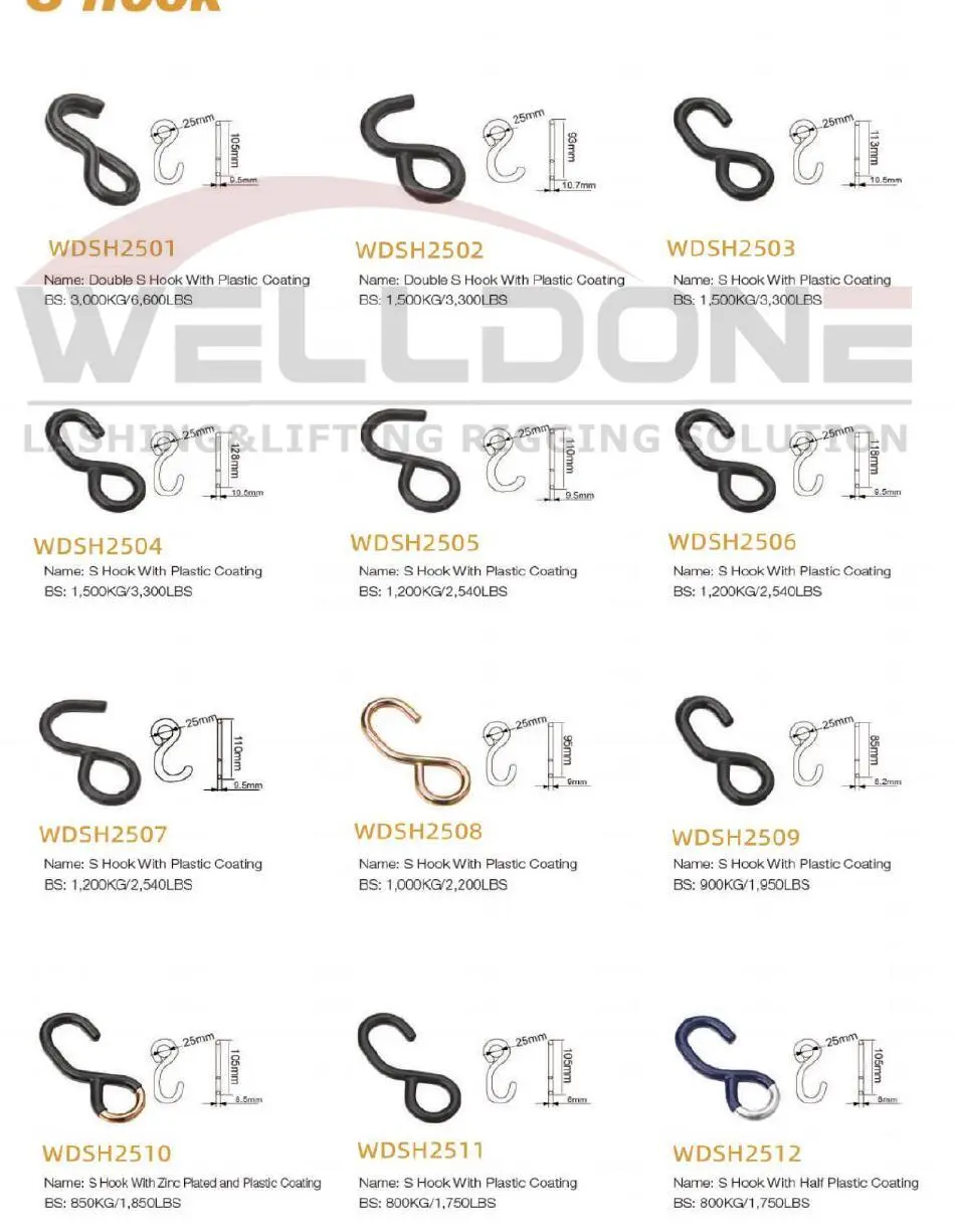 S hook specification