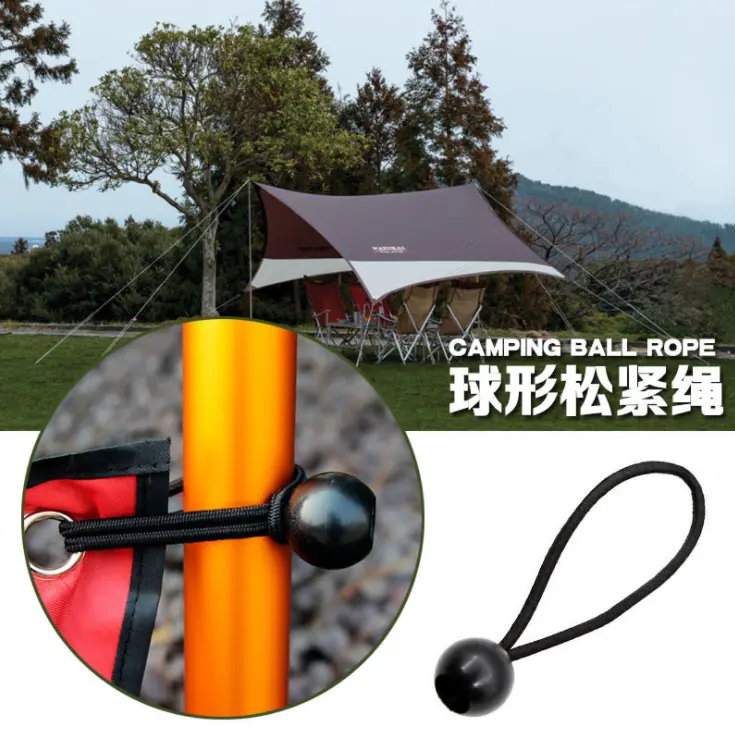 bungee cord with ball application