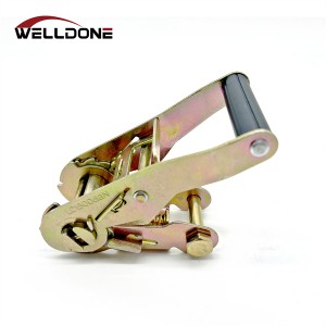 1.5inch 38MM 3T plastic handle ratchet buckle for lashing strap