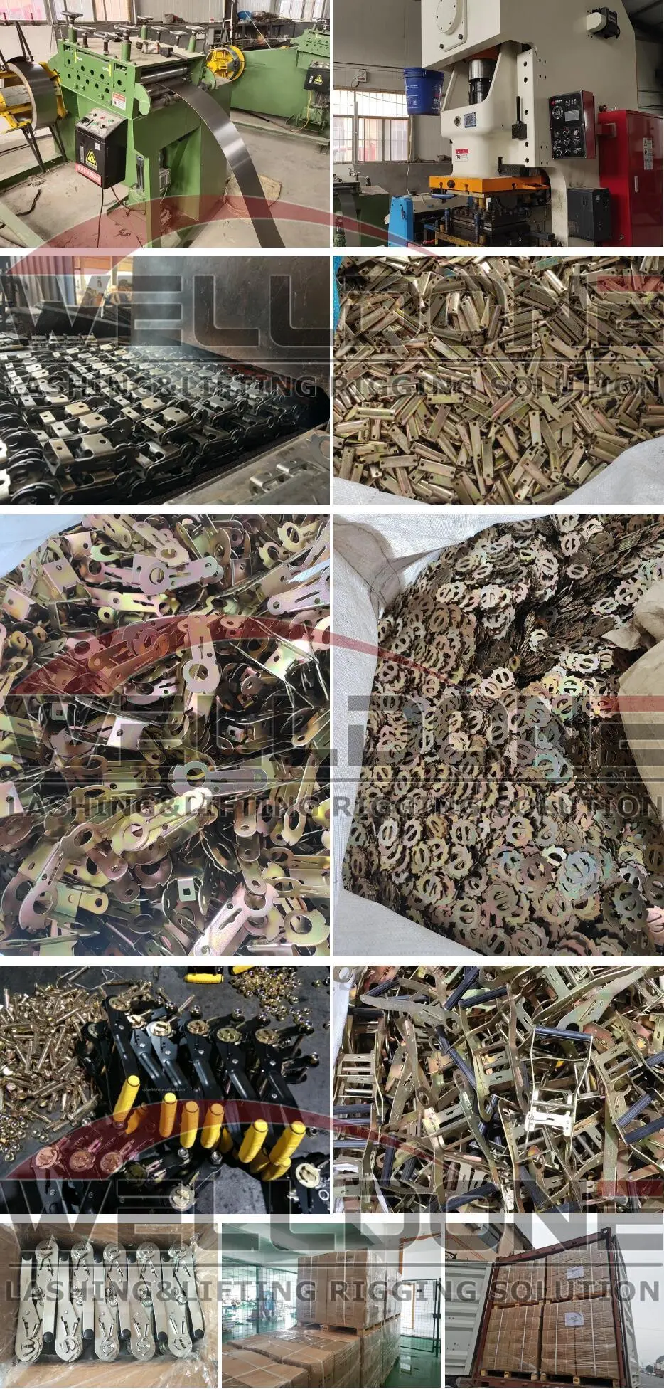 ratchet buckle process