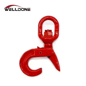 Improved Grade 80 G80 Swivel Self Locking Safety Hook for Lifting