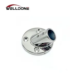 Stainless Steel Round Rectangular Railing Base 30° 45° 60° 90°