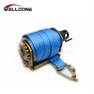 50MM LC2500KG Slide On Single Boss Ratchet Truck Winch with 9M Strap AS/NZS 4380